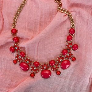 Beautiful Chico’s NWOT gold and pink necklace